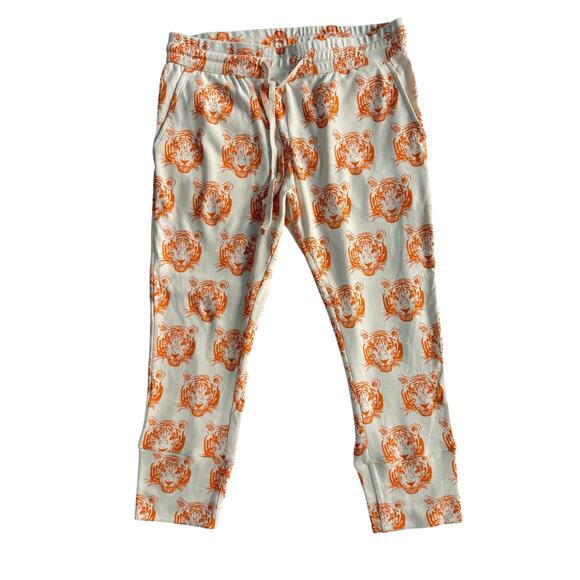 Kate Quinn Tiger Head Joggers Women's size M - Picture 1 of 4